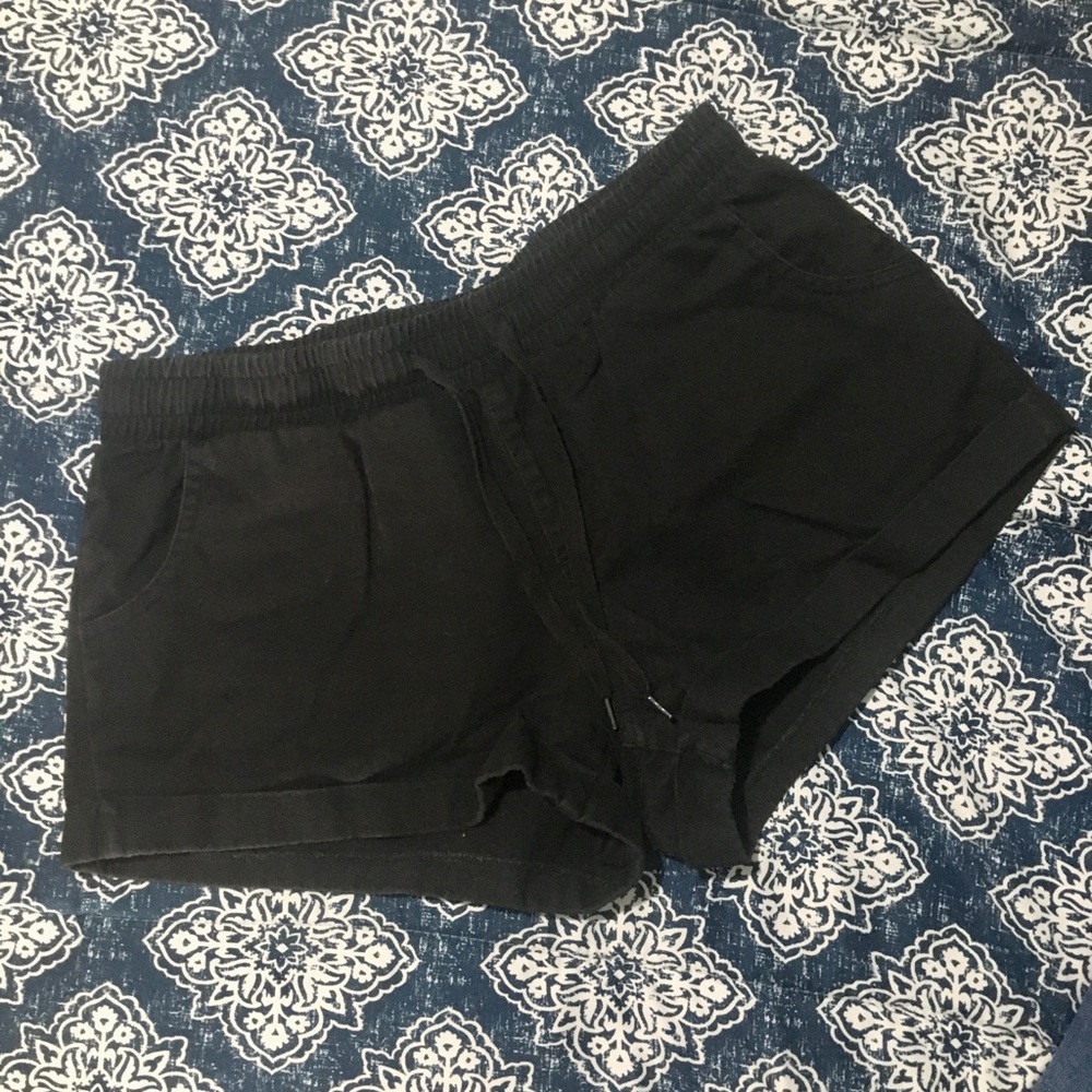 Black shorts